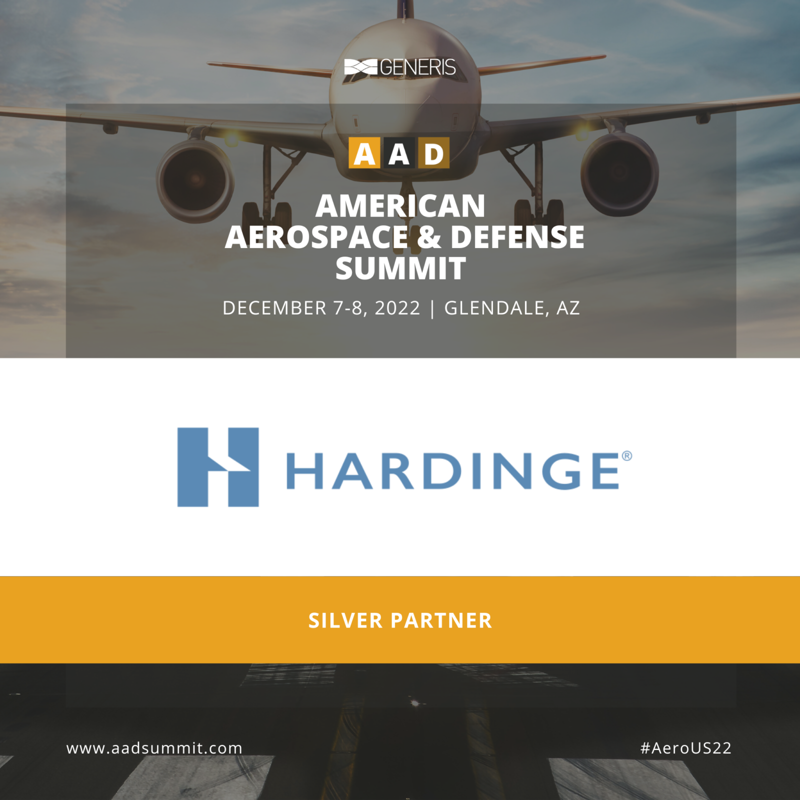 Hardinge at the American Aerospace & Defense Summit 2022