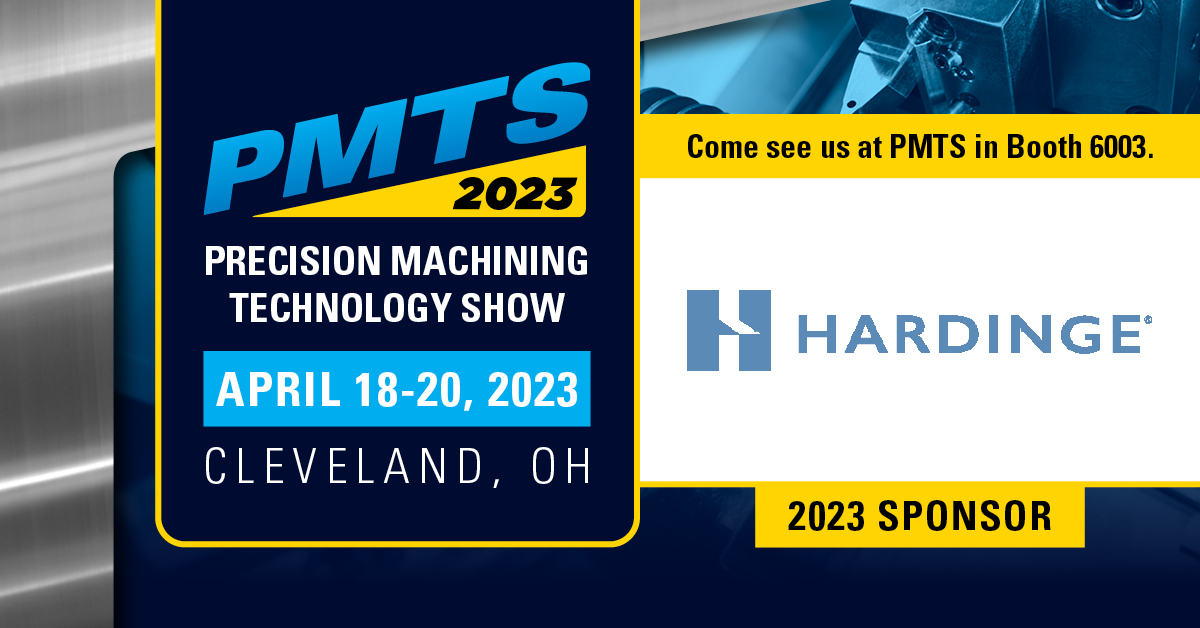 Hardinge at Precision Machining Technology Show (PMTS) 2023